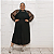 Saia Plissada Plus Size Forrada com Elástico e Tecido Confy - Imagem 1