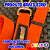 Cinto de Segurança Pet Colorido Luleko - Laranja - Imagem 9