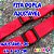Cinto Duplo Resistente Luleko - Vermelho - Imagem 8