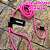 Guia Unificada para Cachorro Luleko - Rosa Neon - Imagem 2