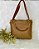 Bolsa Feminina Tote com Alça Metálica – Design Sofisticado e Versátil - Imagem 1