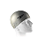 Touca de Natação Flat Cap  Silicone Speedo Cinza - Imagem 1