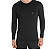 Camiseta Manga Longa feminino Preta UV 50+ - Imagem 1