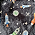 Fleece Microsoft Estampa Infantil - Foguete - Imagem 2