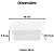 Pote Transparente Retangular com Tampa Prafesta 500ml - 24 und - Imagem 2