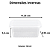 Pote Transparente Retangular C/ Tampa Prafesta 150ml - 20 und - Imagem 2
