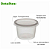 Pote Redondo para Bolo com Tampa 1000ml com 24 un PRAFESTA - Imagem 3