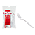 Garfo Refeição Resistente Master Branco 50 unidades - Prafesta - Imagem 1