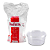 Pote Redondo Com Lacre 250ML 10 Unidades - Prafesta - Imagem 1