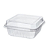 Embalagem Doce Quadrado G650 SF 200ml Cristal com 10 Unidades - Galvanotek - Imagem 2