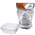 Embalagem Doce Quadrado G650 SF 200ml Cristal com 10 Unidades - Galvanotek - Imagem 1