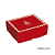 Caixa Para 6 Brigadeiros Natal 13X10,6X4,5CM 10 Und - CROMUS - Imagem 1