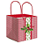 Sacola Para Panetone G 18,9x15,3x20cm Tradição Natal C/10 Unid - Cromus - Imagem 1