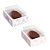 Caixa New Modelo 1 Meio Ovo 250g Clássico Francês Rosa Lilás 6 Unidades 13004465 CROMUS - Imagem 1