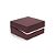 Caixa Specialla para Meio Ovo Coração 200g  - Marrom/Rose Gold - 06 Unidades - Cromus Páscoa - Imagem 2