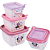Kit Com 3 Potes Plástico Conect Mickey - Plasutil - Imagem 4