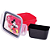 Kit Marmita Mickey Pote Hermético 2 Divisórias + Garrafa Grande - Imagem 2