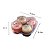 100 un Embalagem para 4 Doces G15 Galvanotek com Tampa Transparente – Cupcake, Brigadeiro, Muffin - Imagem 4