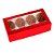 Caixa Basic Para 8 Doces Vermelho 10 Unidades - IDEIA - Imagem 1
