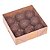 Caixa Basic Para 9 Doces Kraft 10 Unidades - IDEIA - Imagem 1