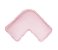 Capa Travesseiro Veet Adulto Rosa Babado Liso - Imagem 1