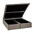Base Baú King Size Courino Bege Soulflex - 193x203 - Imagem 1