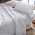 Jogo de Cama Queen Kacyumara 400 fios 100% Bambu Bali Branco - Imagem 3