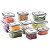 Kit Conjunto 10 Potes Herméticos Electrolux Transparente Microondas e Freezer - Imagem 1