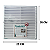 Grade de Superfície Ventokit 25x25 cm Tela Anti Inseto PSAI UV Ventilação - Imagem 4