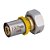Conector  Fêmea Móvel  para Gás 26mm X 3/4 - Prensar Emmeti - Imagem 1