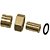 Conector Móvel Longa PEX Água 16X1/2" Kit c/ 2 - Emmeti - Imagem 1