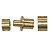 União Redução de Tubo PEX Água 20X16MM Kit c/ 30-Emmeti - Imagem 3