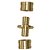 União de Tubo PEX Água 20x20mm Kit c/ 2 unid. Emmeti - Imagem 3