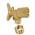 Cotovelo Base Fixa Longo Pex Água 25X3/4" Kit c/ 10-Emmeti - Imagem 1