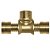 Tê Rosca Central Macho PEX Água 20X3/4X20 Kit c/ 20 - Emmeti - Imagem 1