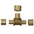 Tê Monocamada PEX Água 25X25X25 Kit c/ 30 - Emmeti - Imagem 2