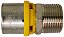 Conector Macho Prensar Gás 20MMX3/4" Multicamada Sferagas Kit com 6 unidades - Imagem 1