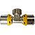 TÊ Macho  Prensar Gás 20MMX3/4" Multicamada Sferagas Kit com 6 unidades - Imagem 1