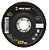 DISCO FLAP ECOINOX FIBRA CONICO 4.1/2 GRANA 80 - 20 Unidades - Imagem 2