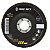 DISCO FLAP ECOINOX FIBRA CONICO 4.1/2 GRANA 120 - 200 Unidades - Imagem 1