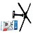 SUPORTE TV BI-ARTICULADO - 10 A 60 - PRETO - PX-10 - Imagem 1