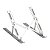 SUPORTE NOTEBOOK UNIVERSAL ERGONOMICO - ALUMINIO - PX-42 - Imagem 2
