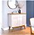 BUFFET IMCAL 2P CLASSIC OFF WHITE / NATURE - Imagem 1