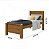 CAMA LOPAS SOLTEIRO ATHENAS PLUS S/AUXILIAR AMENDOA CLEAN /OFF WHITE - Imagem 2