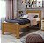 CAMA LOPAS SOLTEIRO ATHENAS PLUS S/AUXILIAR AMENDOA CLEAN /OFF WHITE - Imagem 1