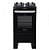 FOGAO 4B ATLAS AGILE UP GLASS PRETO - Imagem 1