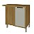 BALCAO NESHER CANTO 1P ABRIR IMPERATRIZ 93CM FREIJO / OFF WHITE 500363 - Imagem 1