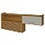 ARMARIO NESHER 2P ABRIR C/ NICHO PRINCESA 200CM FREIJO / OFF WHITE - Imagem 1