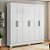 Guarda Roupa Casal Prático 6 Portas - Demóbile - Imagem 1