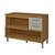 BALCAO NESHER 1P 2G PRINCESA C/ NICHO 120CM FREIJO / OFF WHITE - Imagem 2